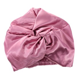 WOONEKY Sleeping Hat Bonnet Women's Decorative Bath Cap Imitation Silk for Long Hair