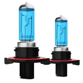 ZPXGIZT Light Bulbs Fit For Ford F250 F350 F450 F550 Super Duty 2005-2020, 9008 High Low Beam High Performance Halogen Headlight Bulb Combo, 6000K White Light, Pack of 2