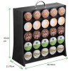 Escanver Organizador Porta 50 Capsulas Café K Cup Color Negro