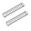 TOP-VIGOR 30Pcs Compression Spring, 4mm OD, 0.4mm Wire Size, 25mm