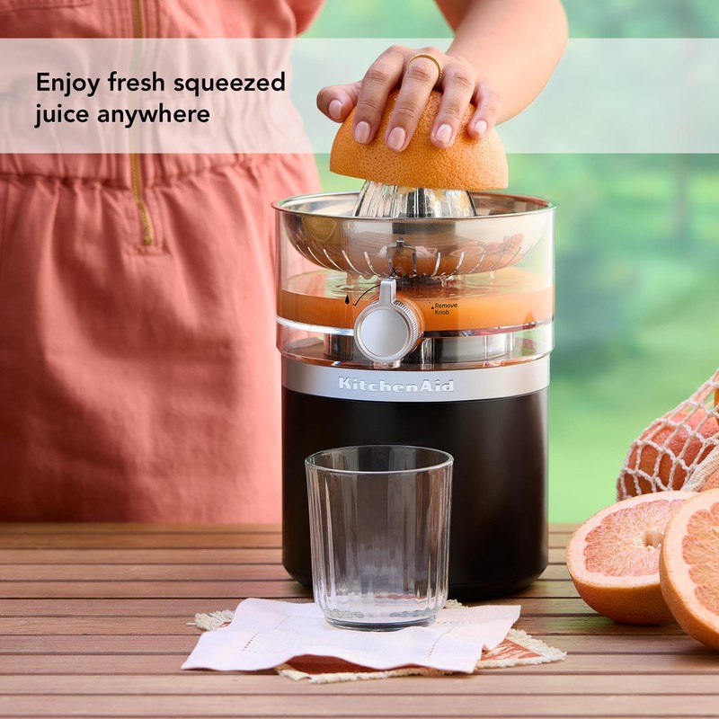 KitchenAid Go Cordless Citrus Juicer - battery sold separately, KCJR160BM