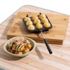 Logos 81062244 Takoyaki Ball Maker, Black, Approx. Width 14.0 x