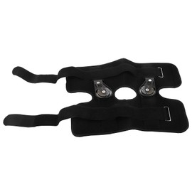 NSXAYIWE Knee Brace, Adjustable Knee Support Brace, Comfortable and Breathable Removable Ankle Strap Support (M)