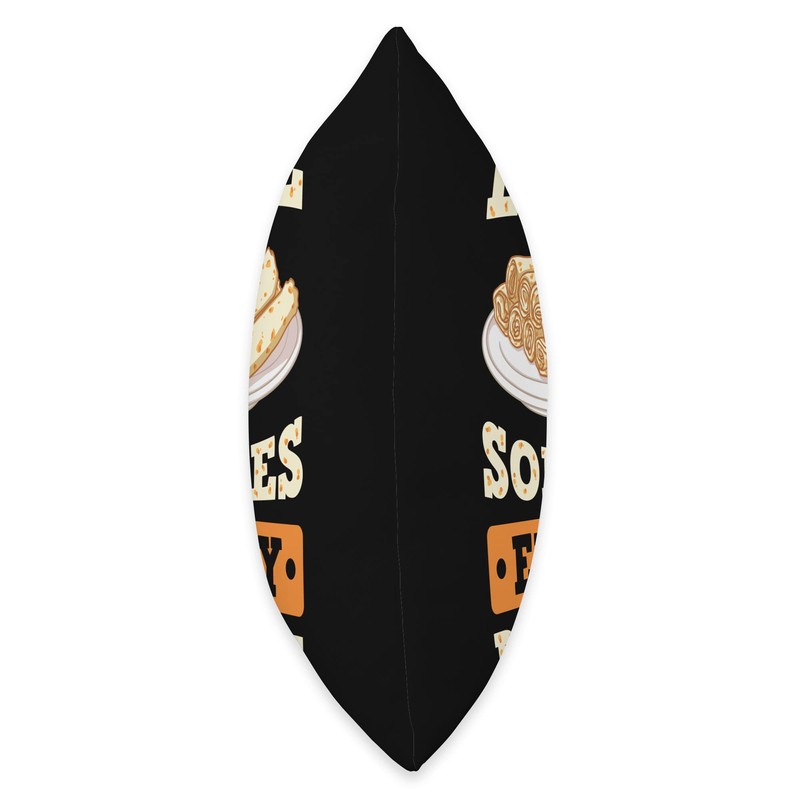 Lefse Norwegian Bread Recipe Maker Flatbread Rolling Throw Pillow