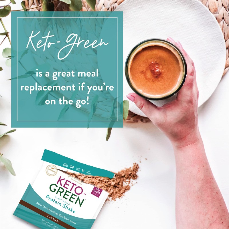 VIDAPURA Keto-Green Protein Shake by Dr. Anna Cabeca – Chocolate