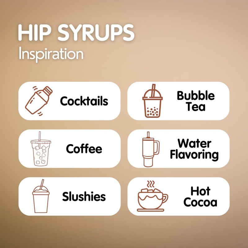 Hip Syrups - Butter Pecan Pie Sugar Free Simple Syrup