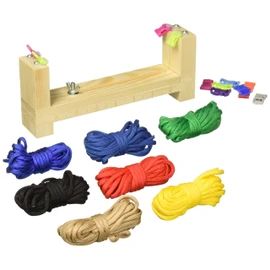 Vbestlife Jig Bracelet Maker Paracord Bracelet Kit with Parachute Cord, Wristband Maker, Quick Release Buckles, Parachute Cord Wristband Makers DIY Craft Tool