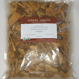 Nuherbs Brand, Organic Japanese Bushy Knotweed Root, Cut-Slices/Hu Zhang/Polygonum Cuspidatum, 1lb Bulk Herb