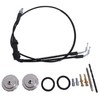 Aswalling Tors Delete Removal Eliminator Kit for Banshee Throttle Cable