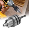 3.0-16MM 1/2-20UNF Drill Chuck,Key Type Drill Chuck with Round Shank