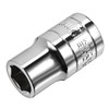 uxcell 1/2-Inch Drive 12mm 6-Point Shallow Socket, Metric, Cr-V