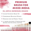 Princeton Velvetouch, Series 3950, Paint Brush for Acrylic, Oil and