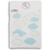 Cloud Glitter Stickers for Journaling, Cardmaking, Arts and Crafts -