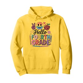 Back To School Gift for Fourth Grade Teacher Pullover Hoodie
