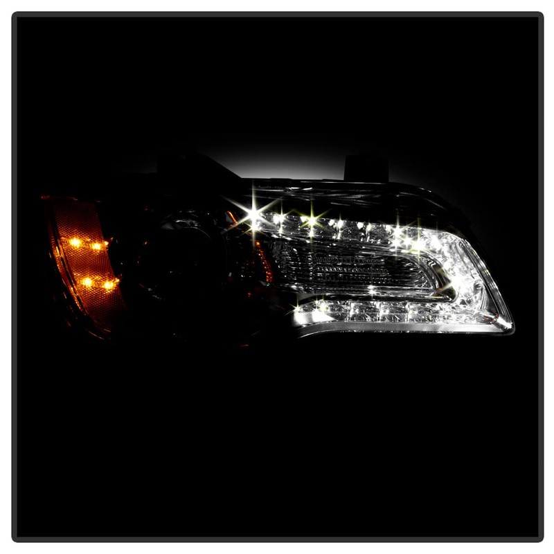 ACANII - For [Halogen Type] 2015-2023 Chrysler 300 Chrome Bezel