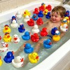 72 Pack Patriotic Rubber Ducks Bulk - 250th Anniversary 4th