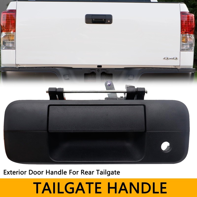 OEMASSIVE Tailgate Handle Liftgate Latch Handle Compatible with Toyota Tundra