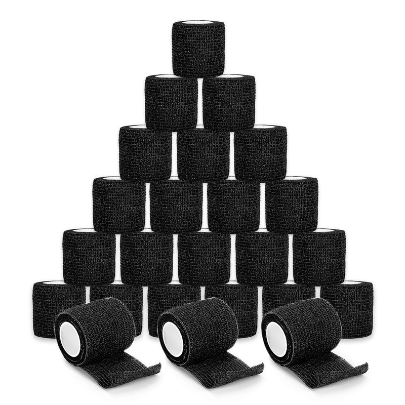 24pcs Venda Autoadherible, 2'' X 5.9 de Pies Vendaje Autoadhesivo