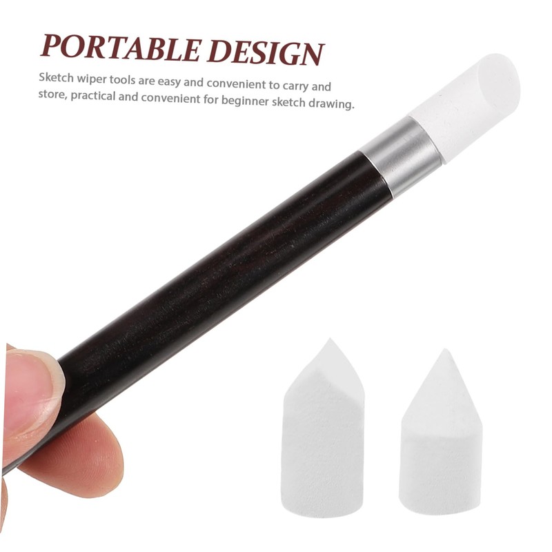 LALAFINA 1set Sketching Eraser Tool for Artists Blending Stumps and