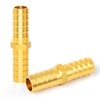 TAILONZ PNEUMATIC Union 10mm Barbed x 10mm Barbed Splicer Brass