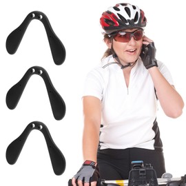 FOMIYES U Shape Nose Pads:3 Pcs Rubber Cycling Nose Support Anti-slip Games Glasses Accessories