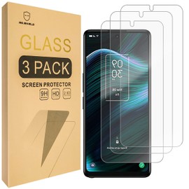 Mr.Shield [3-Pack] Designed For TCL Stylus 5G [Tempered Glass] [Japan Glass with 9H Hardness] Screen Protector with Lifetime Replacement