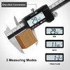 werka Digital Caliper, 0-6” Calipers Measuring Tool, Micrometer Caliper with