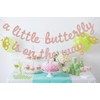 Butterfly Baby Shower Decorations - A Little Butterfly is On