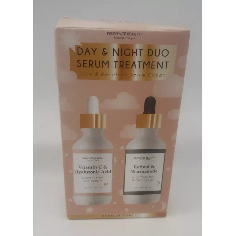 PROVENCE BEAUTY Glow & Resurface Serum Combo Day & Night