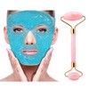 Cold Face Eye Mask Ice Pack Reduce Facial Puff, Dark