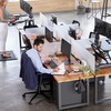 Precision-Milled Aluminum clamp Set for Office Privacy Panels. Includes Rubber-Grip