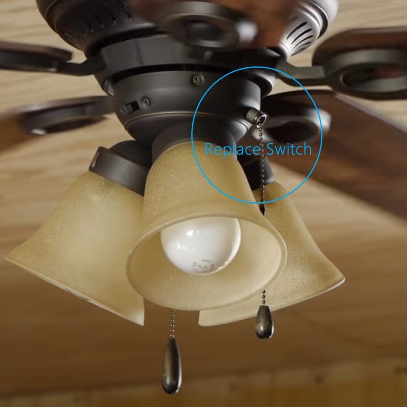 Ceiling Fan Switch Zing Ear ZE-228S 2 Speed 3 Wire