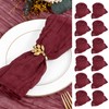 30 Pieces Gauze Cheesecloth Vintage Boho Hand Dyed Cotton Square