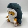 Cute Shark Cat Plush Toy Fried Shrimp Cat Stuffed Animal