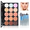WishesMar Concealer Palette Colour Corrector Dark Circles Fit You Make