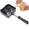 TAMUME Handheld Sandwich Maker for Perfectly Sealed, Halved Bites