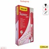Dollar Wow Fineliner Pens, RED, Fine Tip (0.3mm), Pack of