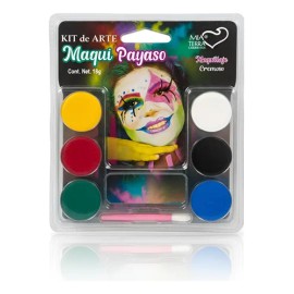 Kit Maquillaje Bellet Cosmetics 3 Colores Pintura Facial Halloween