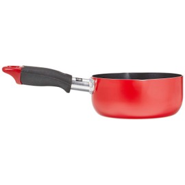 Pearl Metal Compact Non-stick Pot with Two Openings, 14 cm [For Gas Stoves Only]