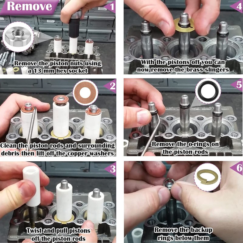 YMT AR2546 Pump Piston Kit Ceramic Plunger Repair Kit 18mm