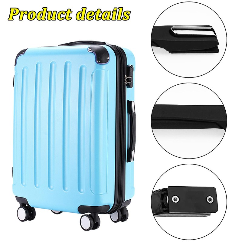 Begpoee 2 x Replacement Luggage Handles, Suitcase Handle, Replacement Handles