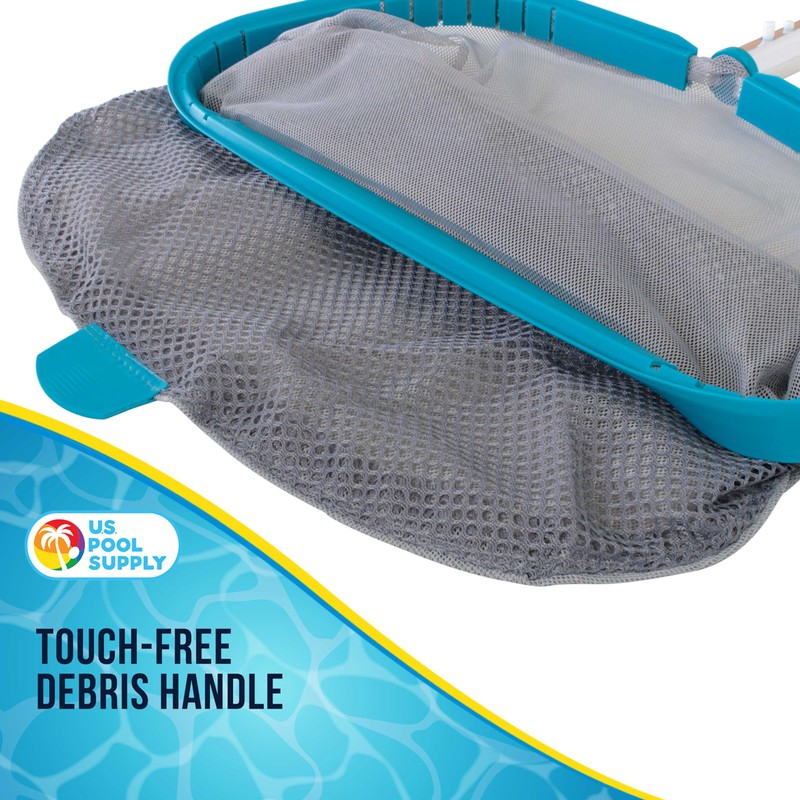 U.S. Pool Supply Pool Skimmer Net - Heavy Duty 18"