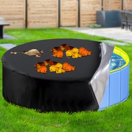 COZII Dog Pool Cover, 120 x 30 cm, Foldable Cover for Dog Pool, Outdoor, Washable, Waterproof, Dust Protection, Swimming Pool Cover (Dog Pool Not Included)