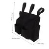 Mipcase Pouch for Baseball Umpire Waist Bag Side Pocket Storage
