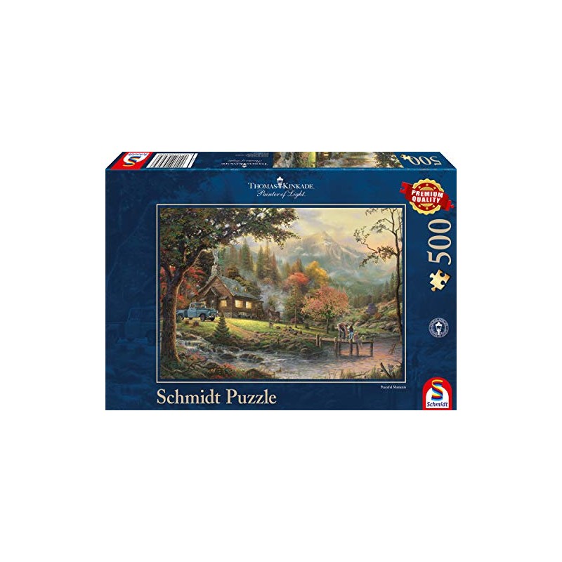 Schmidt Spiele 58465 Jigsaw Puzzle 500 Pieces Idyll by the