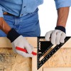 JMIATRY 2 Pcs Rafter Square Metric, 12 Inch & 7