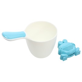 VICASKY 1 Set Shampoo Cup Shampoo Bath Babies Shampoo Spoon Scoops Shower Water Container Shower Water Ladle Washing Hair Cup Bathing Scoop for Blue