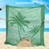 HIHOHO Beach Blanket, Sandproof Beach Mat, Waterproof Quick Drying Lightweight