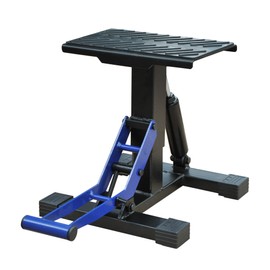 HOMCOM Portable Adjustable Steel Motorcycle Lift Stand/Bike Repair Rack