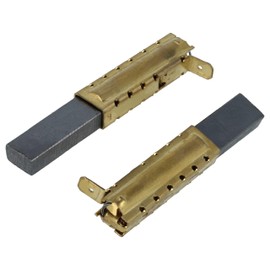 vhbw 2x Kohlebürste kompatibel mit Kärcher 1.933-121.0, 1.892-801.0, 1.892-802.0, 1.892-241.0 Industriestaubsauger, Nass-/Trockensauger